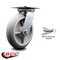 Service Caster 8 Inch Heavy Duty Thermoplastic Caster with Roller Bearing and Swivel Lock SCC SCC-35S820-TPRRD-BSL - alternate 1